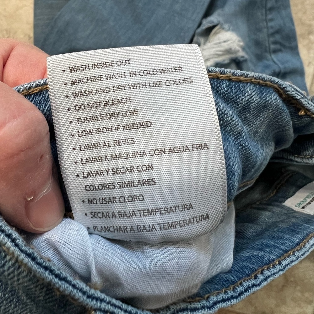 Women’s KanCan distressed jeans sz 30 - Picture 8 of 9
